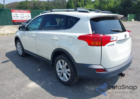 2013 Toyota Rav4 Limited from USA, damaged, VIN 2T3DFREV1DW043451
